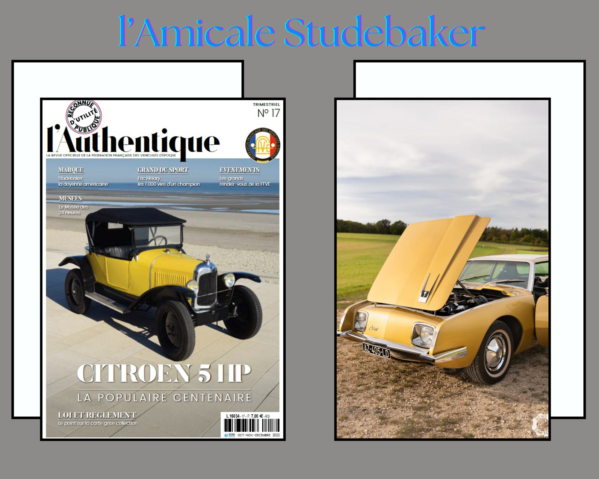 ©FFVE - Studebaker